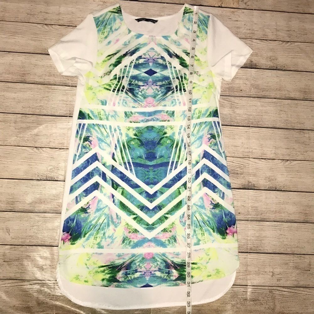 Zapa Basics Abstract Tunic Dress - Picture 7 of 8